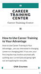 Mobile Screenshot of career-training-center.com